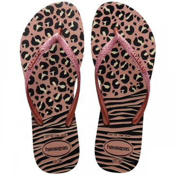  HAVAIANAS SLIM ANIMALS MIX Black gold