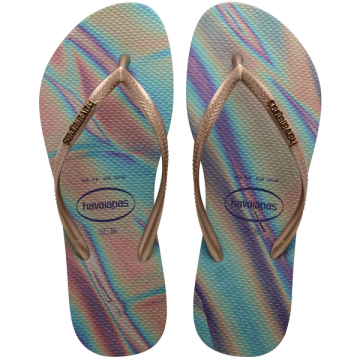  HAVAIANAS SLIM IRIDESCENT Sand Grey