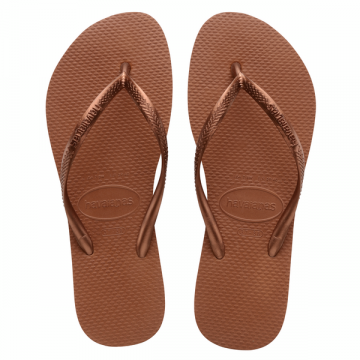  HAVAIANAS SLIM Rust / metallic copper