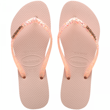  HAVAIANAS SLIM GLITTER FLOURISH Macron pink