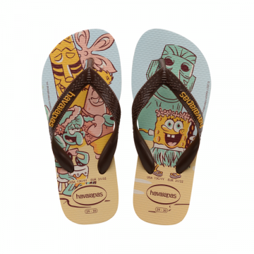  HAVAIANAS KIDS TOP SPONGE BOB Golden