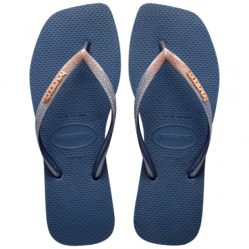  HAVAIANAS SLIM SQUARE GLITTER Indigo blue