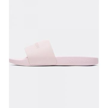  CALVIN KLEIN W POOL SLIDE RUBBER transparant pink