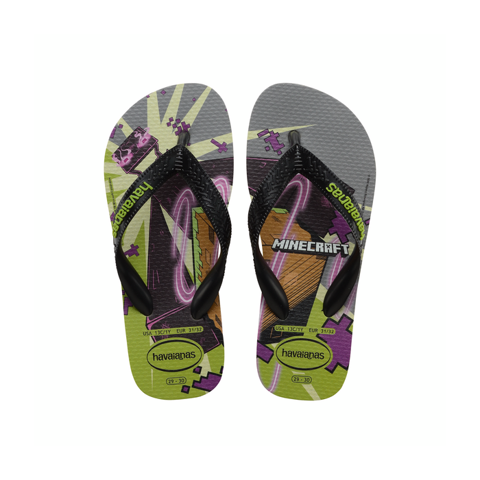  HAVAIANAS KIDS MINECRAFT Olive